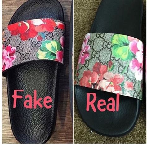 fake gucci slides cheap|how to authenticate gucci shoes.